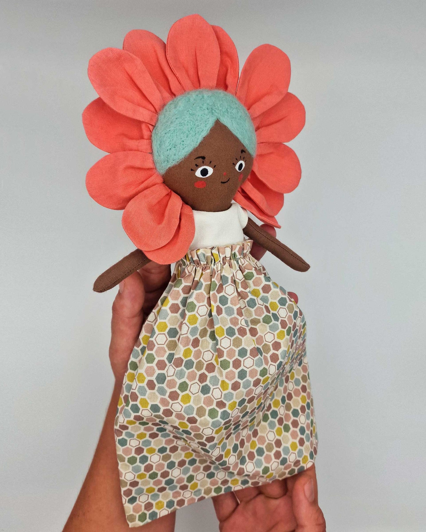 Reversible Doll: Summer Edition - Honeycomb Blossom