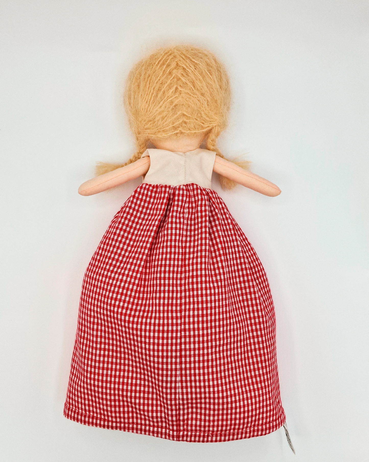 Reversible Doll: Floral and Vichy