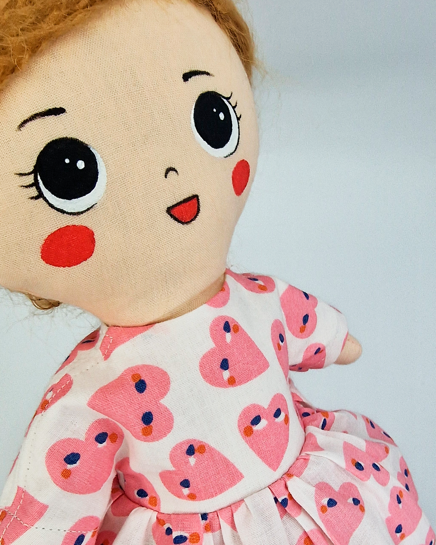 Reversible Doll: Hearts everywhere