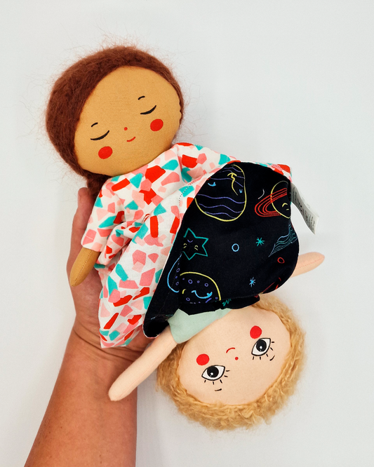 Reversible Doll: Terrazzo and Planets